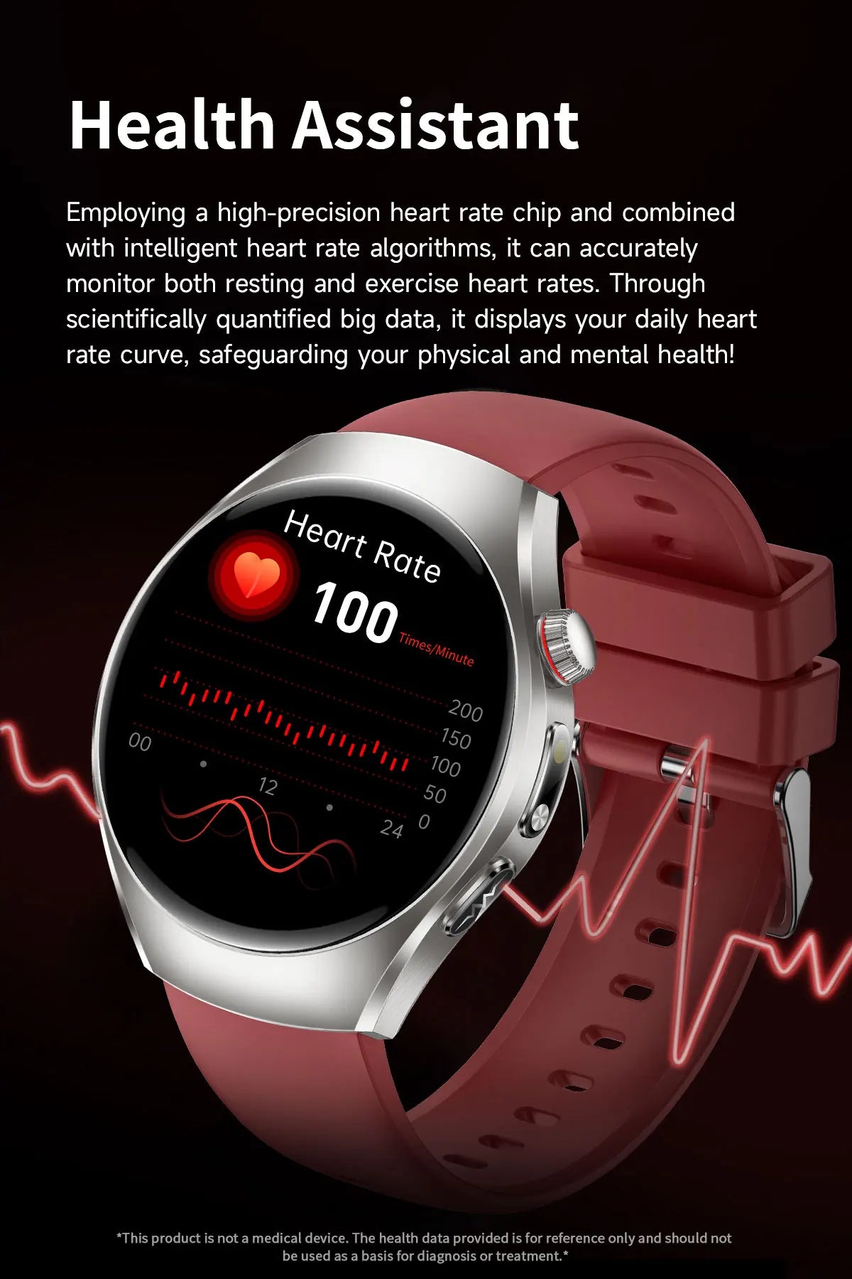 2026New Health Care Analysis ECG+PPG Smart Watch Blood pressure Fitness Uric Acid Blood lipids Bluetooth Call Clock Smartwatches Magic Electronics Sf2c79fa7e5d14a45b26469090c3de1c2l