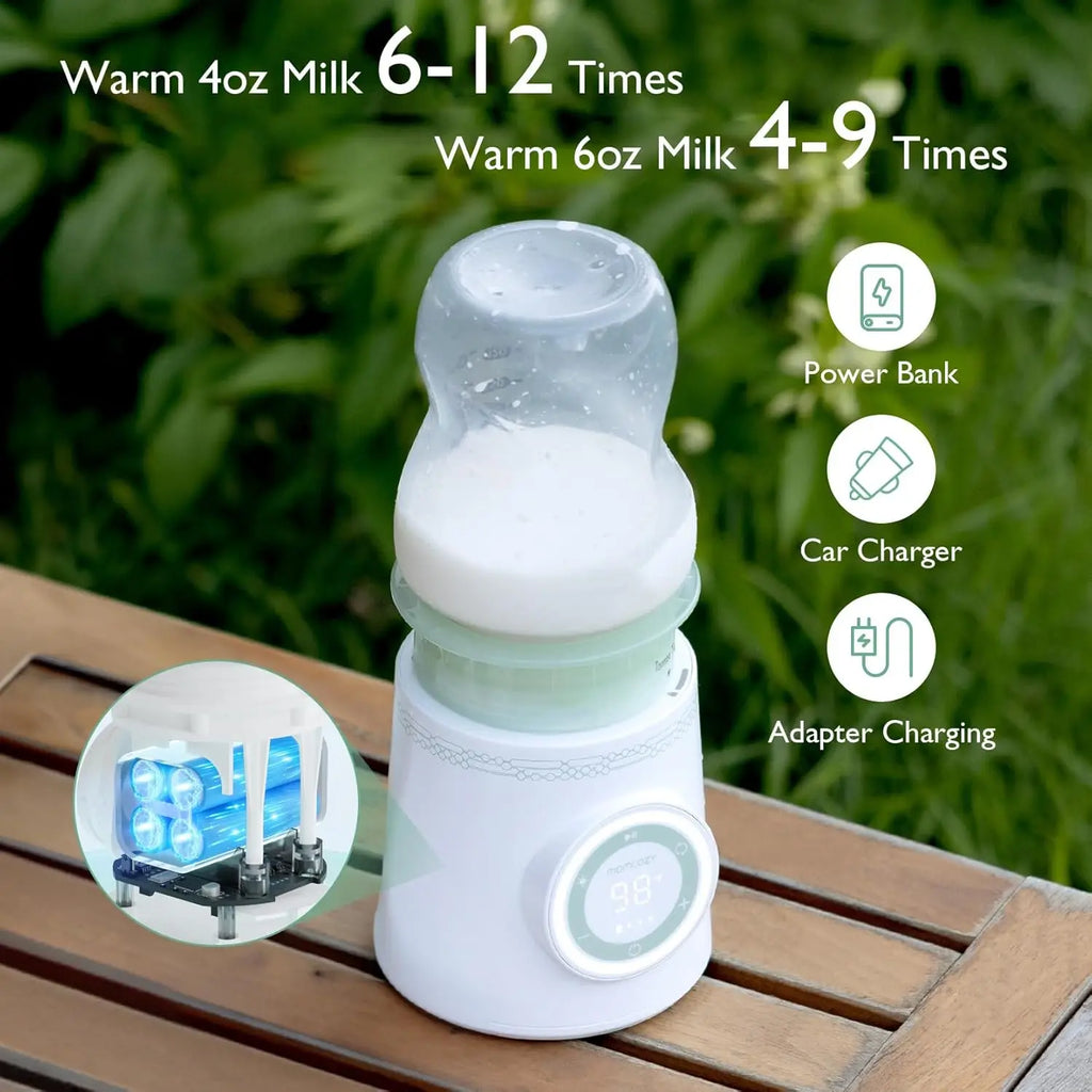Momcozy Portable Bottle Warmer for Travel, Double Leak-Proof with Fast Heating, Safety Material Baby Bottle Warmer Magic Electronics Sf355276c97ab4200b743d0aca2330322p
