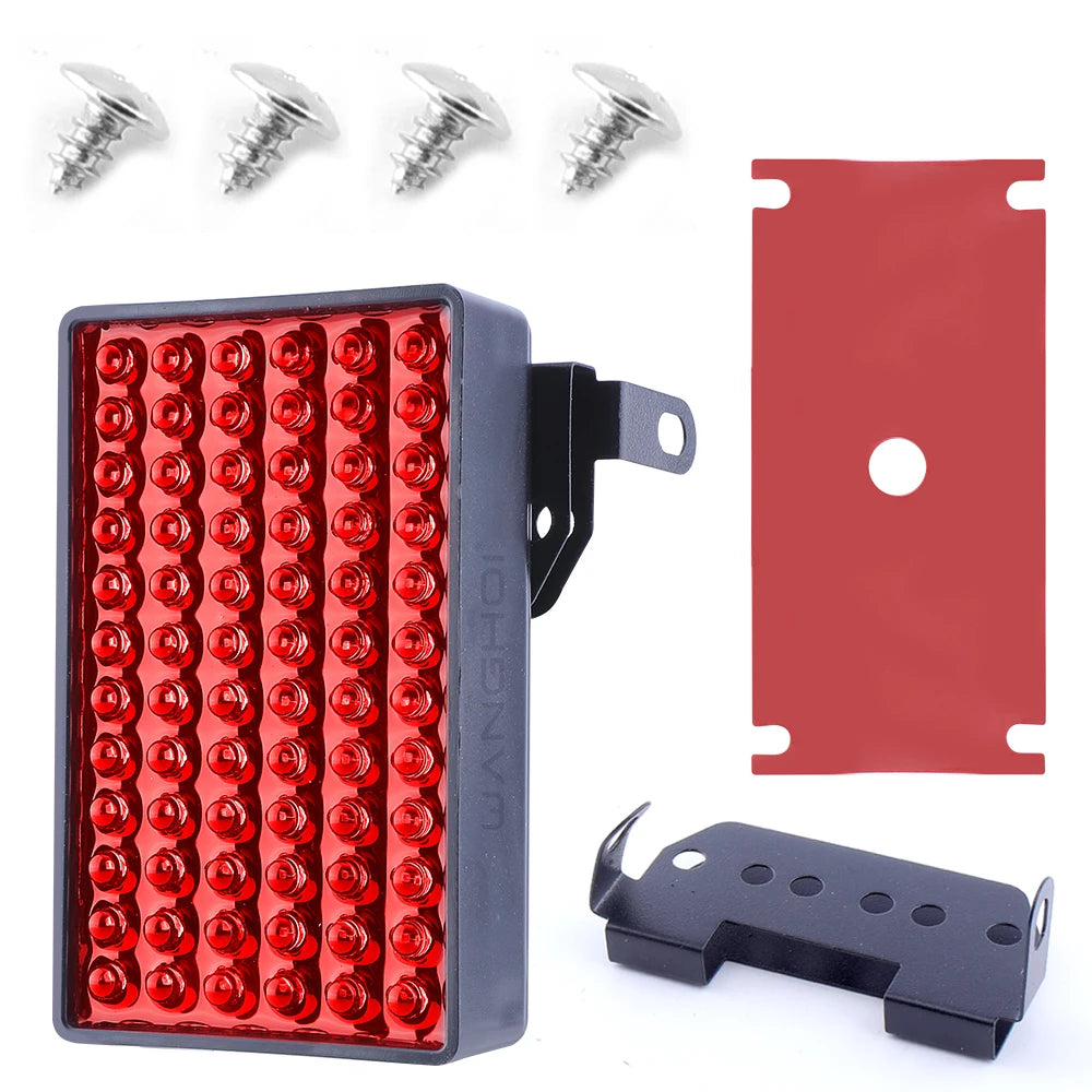F1 Brake Light Rear Automotive Tail 3rd Stop Lamp Red Formula 1 Rear Fog Light with Flashing Warning Signal for SUV Motorcycle - Magic Electronics