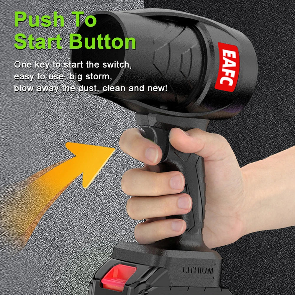 EAFC Turbo Fan Violent Air Gun Thrust Stepless Speed High Power Turbofan Leaf Blower Handheld Jet Fan With 21V Battery Magic Electronics Sf76802cd61a149508ca1e2641464e833j