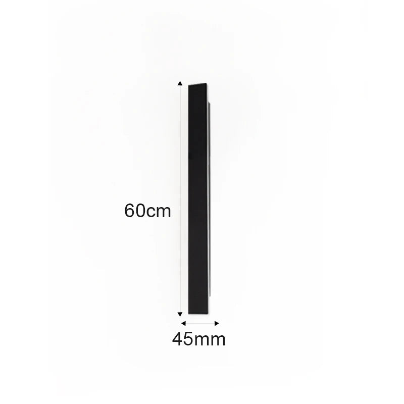 Waterproof IP65 LED Long Wall Sconce Lamp 220V 110V Garden Light Decoration Outdoor Lighting LED Wall Light External Sconce - Magic Electronics