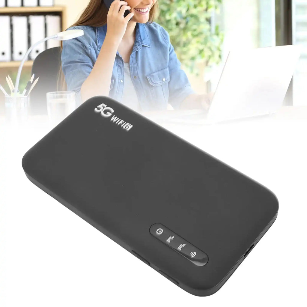Portable WiFi Router 5G Mobile SIM Card Slot for Phones Laptops- Magic Electronics