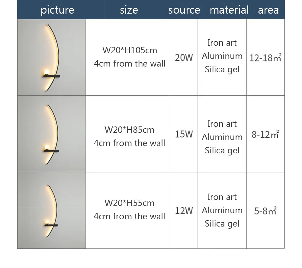 Smart LED Wall Lamp 55/105CM Remote Control Left Right Lighting Bedside Wall Sconces Bedroom Living Room Home Led Lights Lustre Magic Electronics Sf9ba7fa3cbec4461955b9475cbf0420b1