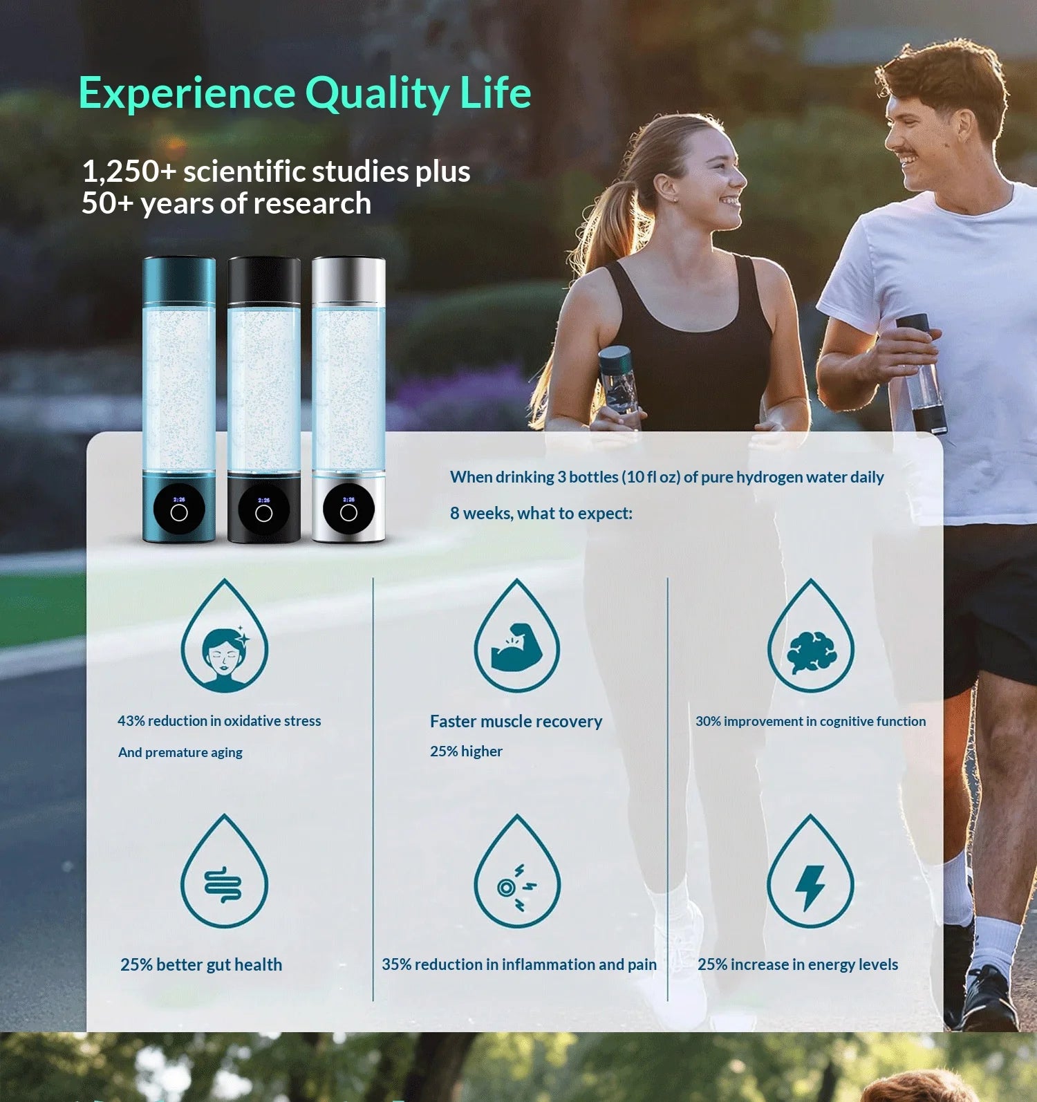 Portable Hydrogen Water Generator Bottle Rechargeable Electric Alkaline Ionizer Cup Hydrogen-Rich Water Health Care Magic Electronics Sfa42b72e5b014d30ba2fd60eb8a741d2y
