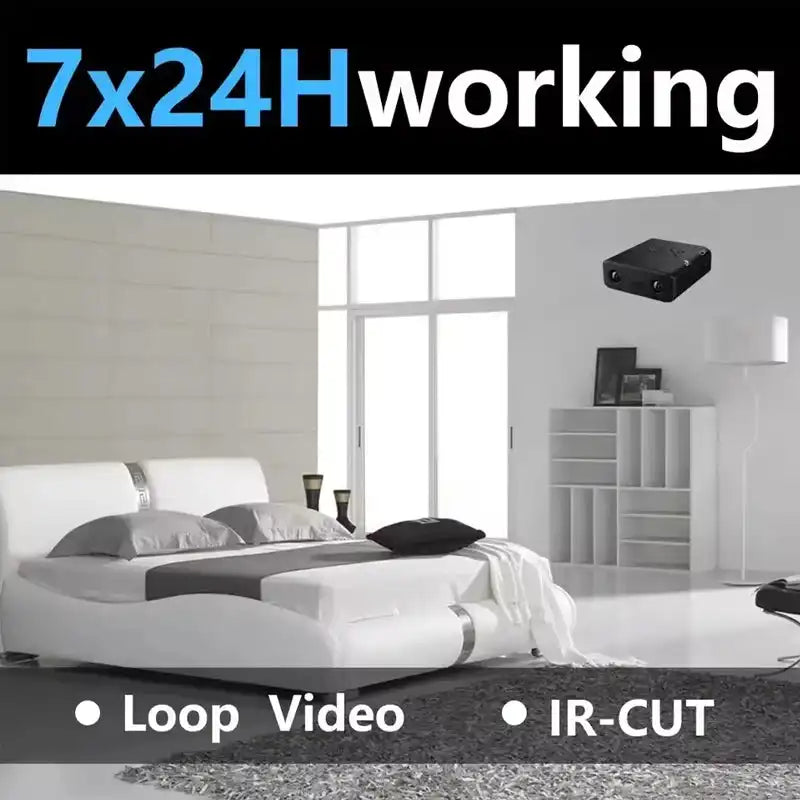 1080P HD Mini Wifi Camera XD Wire Camera Smart Home Security indoor Anti-theft IP Camera Video Voice APP Real-time Cam - Magic Electronics