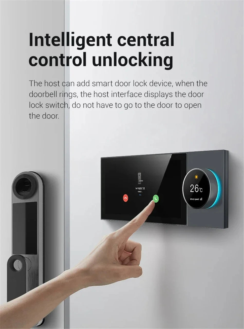 TUYA Smart Home Device Scene control panel Built-in ZIGBEE gateway Bluetooths Audio wall Amplifiers WIFI Background music system - Magic Electronics