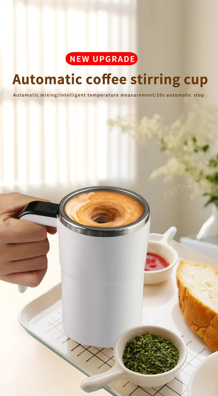 Automatic Stirring Cup Rechargeable Portable Coffee Electric Stirring Stainless Steel Mixer Rotating Magnetic Self Stirring Mugs Magic Electronics Sfcb97f51d9ba40899f00eff70642dac34