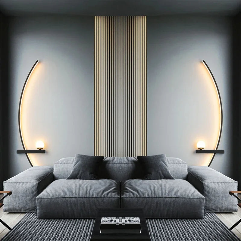 Smart LED Wall Lamp 55/105CM Remote Control Left Right Lighting Bedside Wall Sconces Bedroom Living Room Home Led Lights Lustre Magic Electronics Sff5faff614bb450c8305eb1c6b40cfabS
