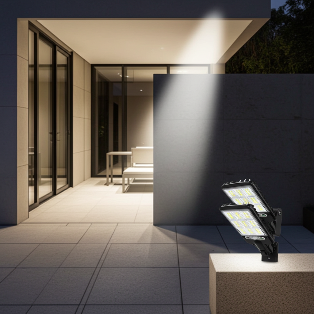 1/8pc Solar Outdoor Floodlight Security Wireless Lamp Illumination for Driveway Patio Garage Pathway Energy-Efficient LED Garden Magic Electronics X_6KaY6HENv4pMYP3P3P6AM_2_gps_generated